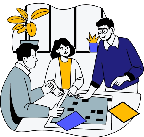 Illustration d'un simulateur organisationnel, Gyroscoop
